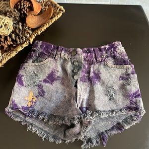 Levi’s special made purple/Blk acid wash tie dye size 1